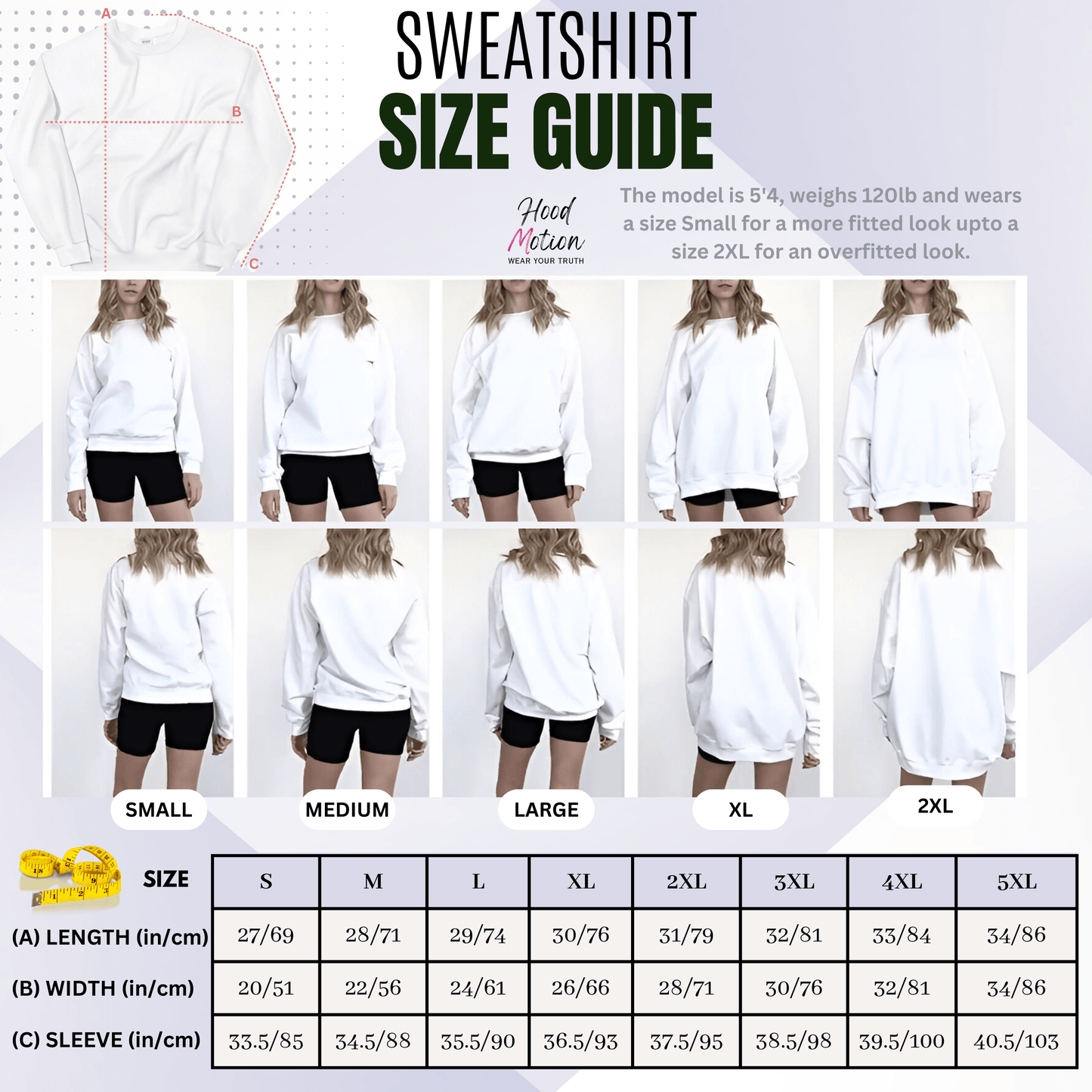 Progress OVER Perfection - Unisex Sweatshirt (with Sleeve Printing)