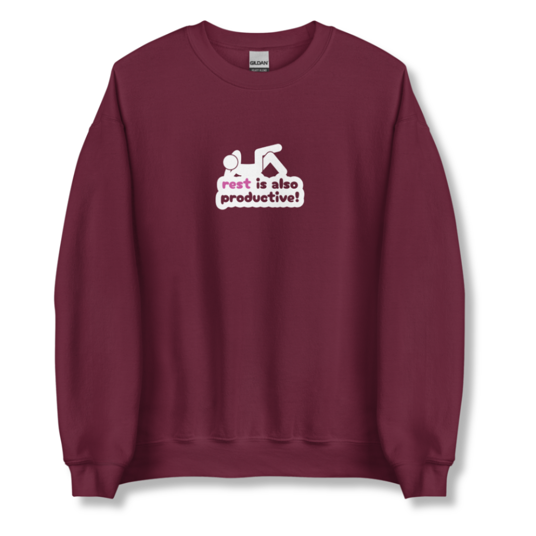 Rest Is Also Productive - Unisex Sweatshirt