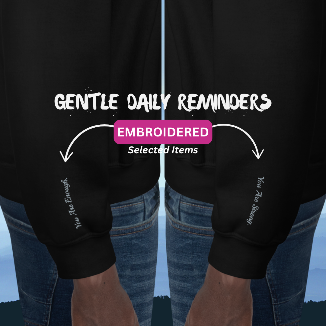 You Deserve The Love You Give v1 - Unisex Hoodie (with Wrist Embroidery)