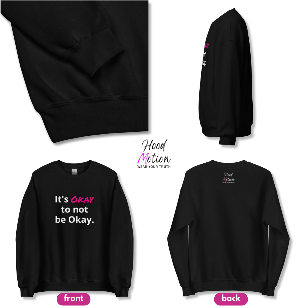 It's Okay to not be Okay v2 - Unisex Sweatshirt