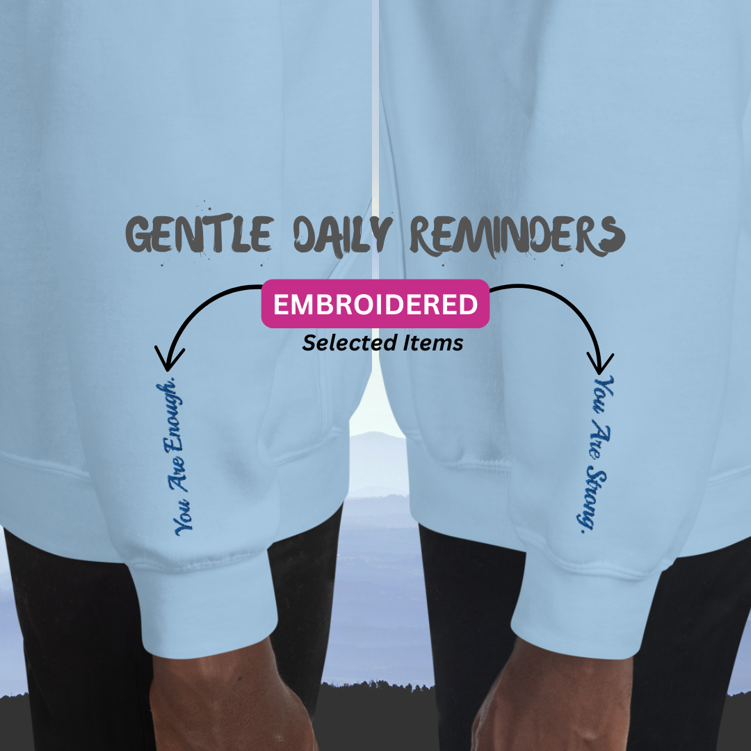 You Deserve The Love You Give v2 - Unisex Hoodie (with Wrist Embroidery)