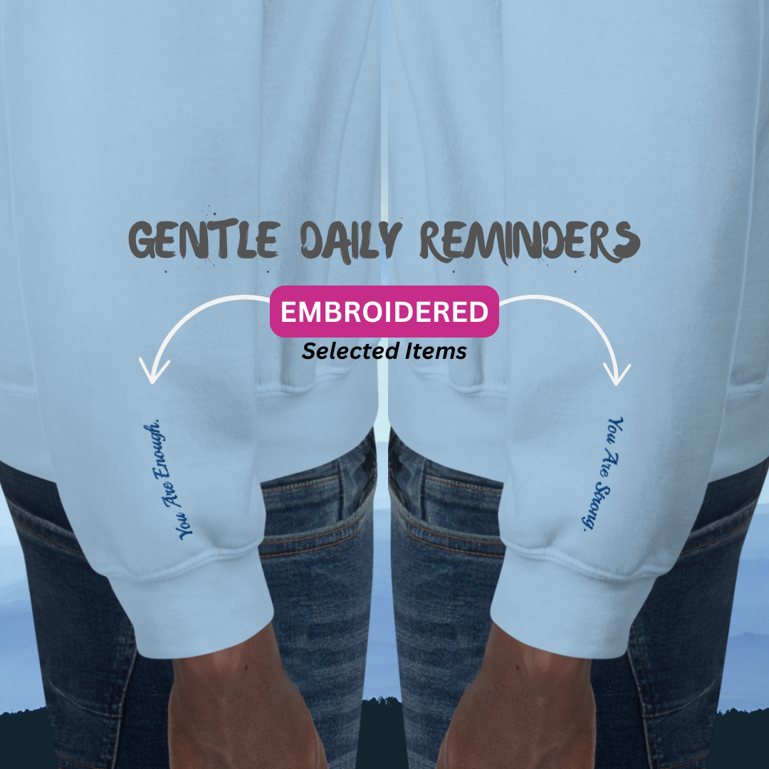 You Are a Limited Edition - Unisex Sweatshirt (with Left Chest and Wrist Embroidery)