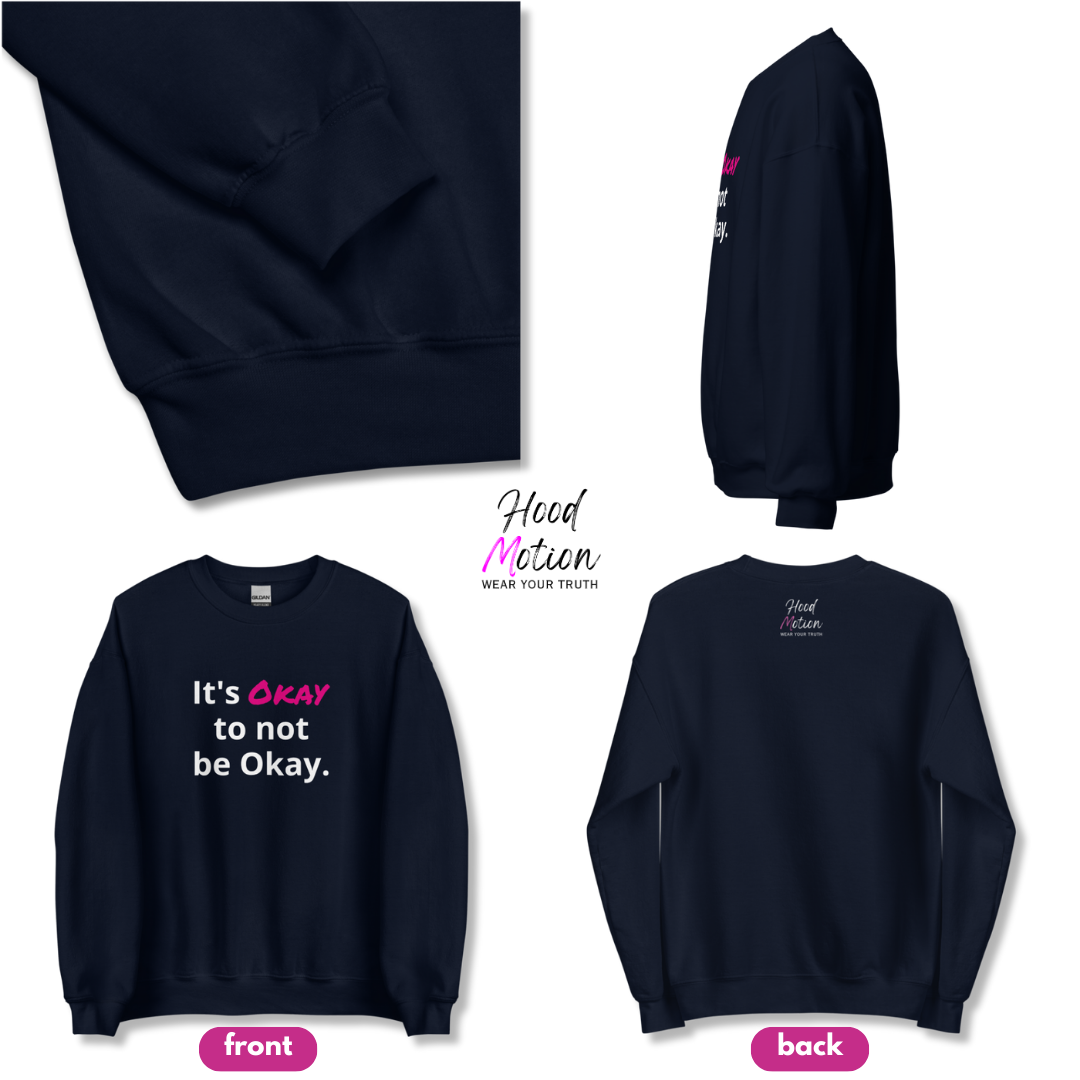 It's Okay to not be Okay v2 - Unisex Sweatshirt