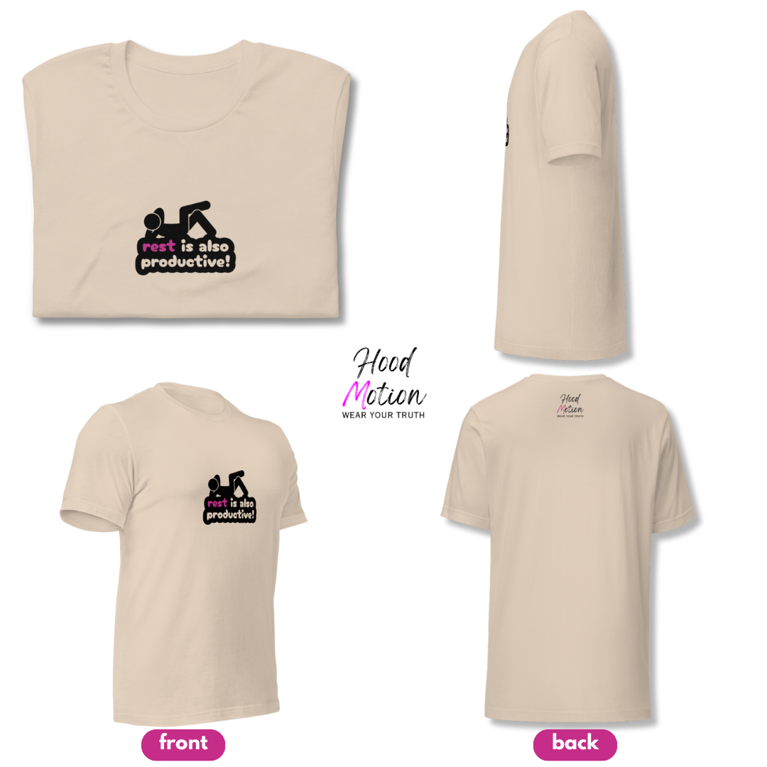 Rest Is Also Productive - Unisex T-Shirt
