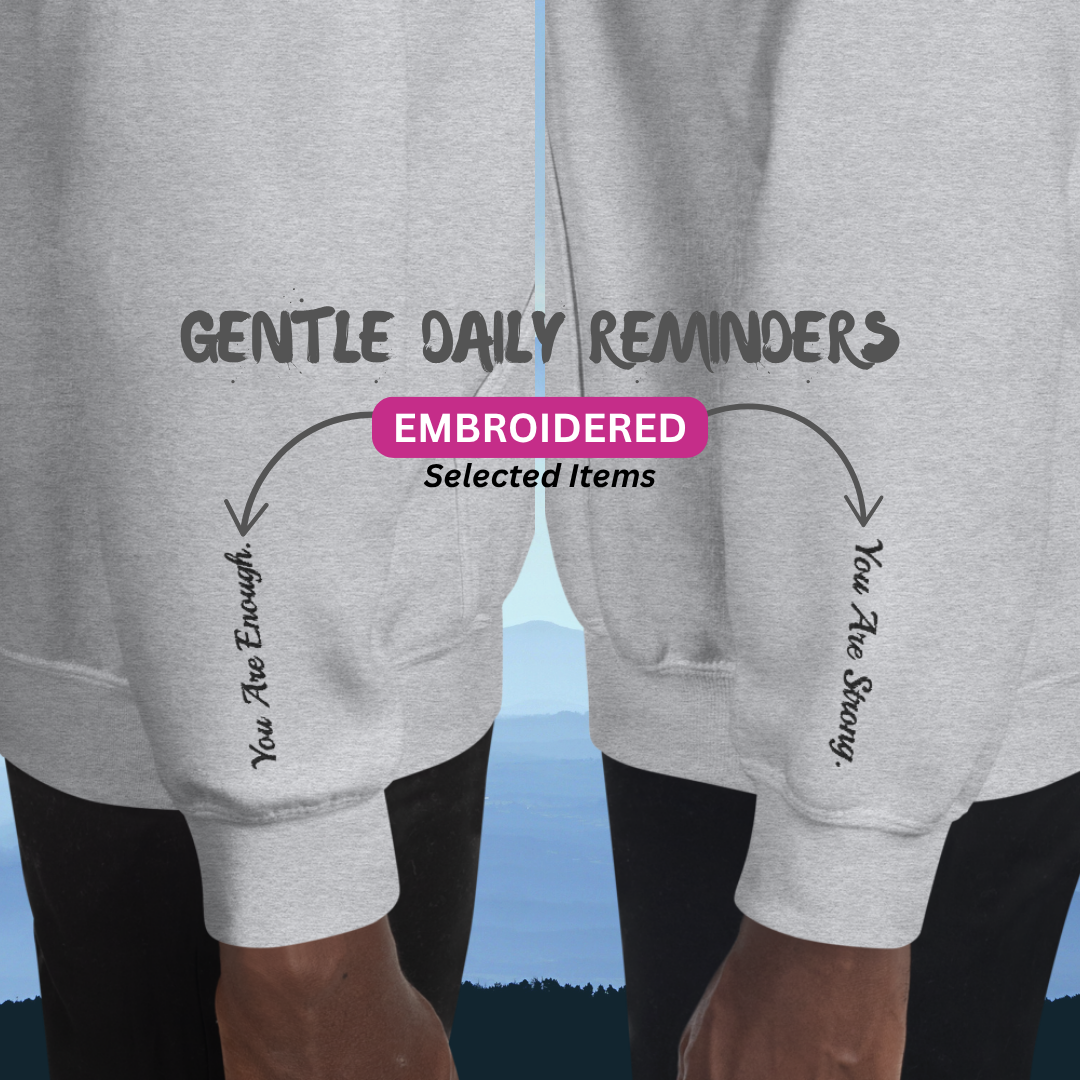 One Step at a Time - Unisex Hoodie (with Wrist Embroidery)