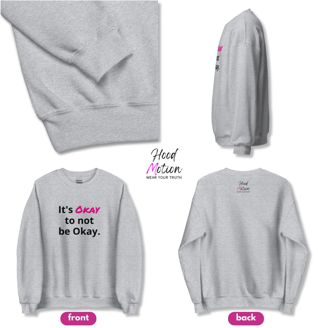 It's Okay to not be Okay v2 - Unisex Sweatshirt