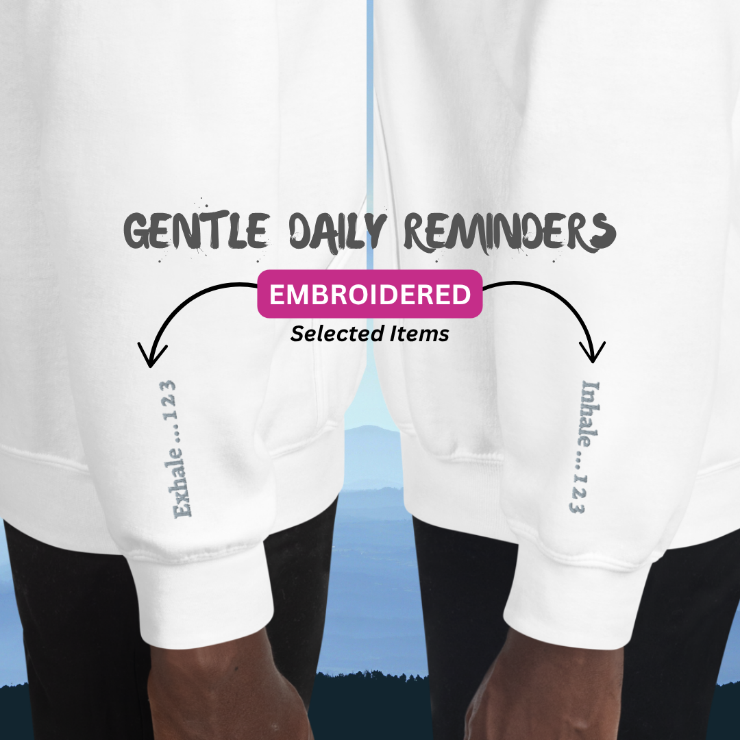 ANXIOUS doesn't define me - Unisex Hoodie (with Wrist Embroidery)