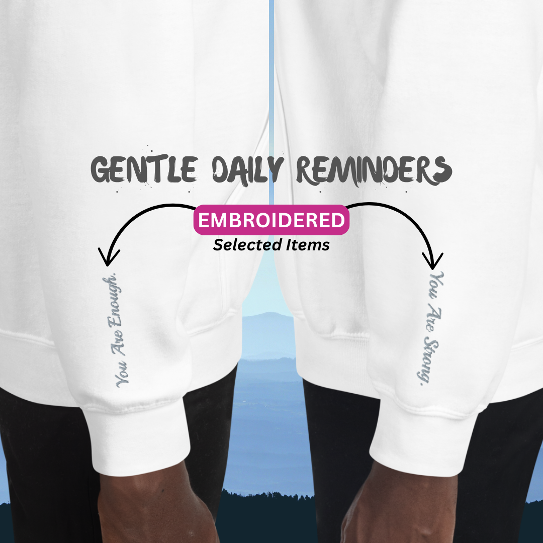 One Step at a Time - Unisex Hoodie (with Wrist Embroidery)