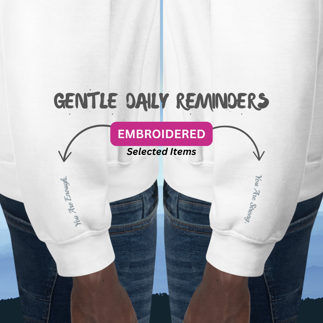 You Are a Limited Edition - Unisex Sweatshirt (with Left Chest and Wrist Embroidery)