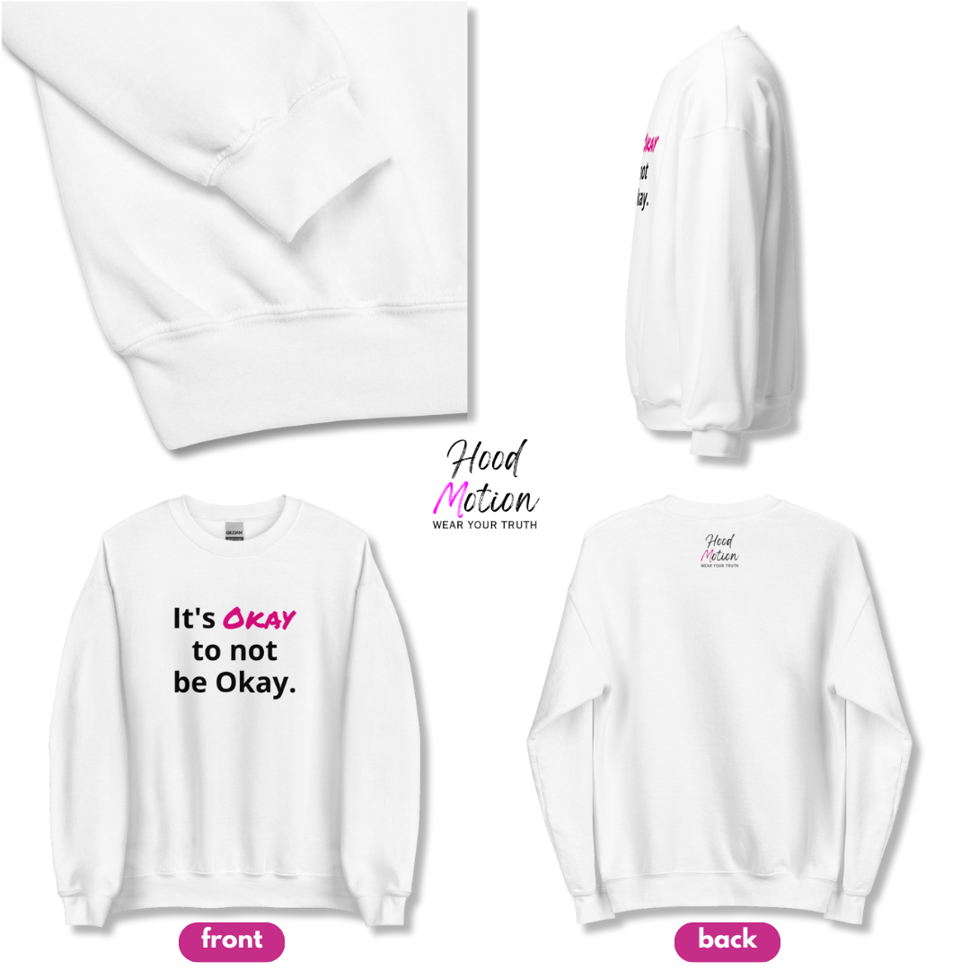 It's Okay to not be Okay v2 - Unisex Sweatshirt