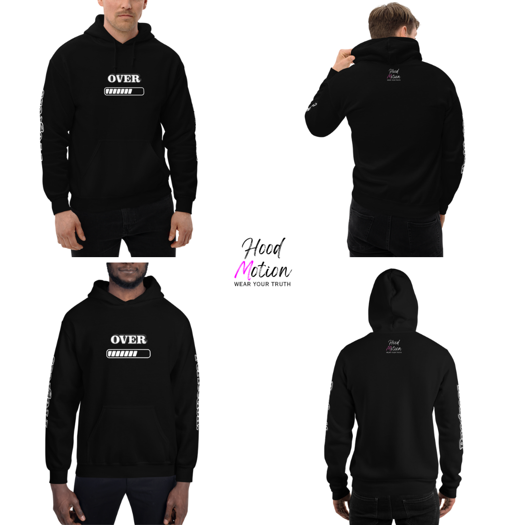 Progress OVER Perfection - Unisex Hoodie (with Sleeve Printing)