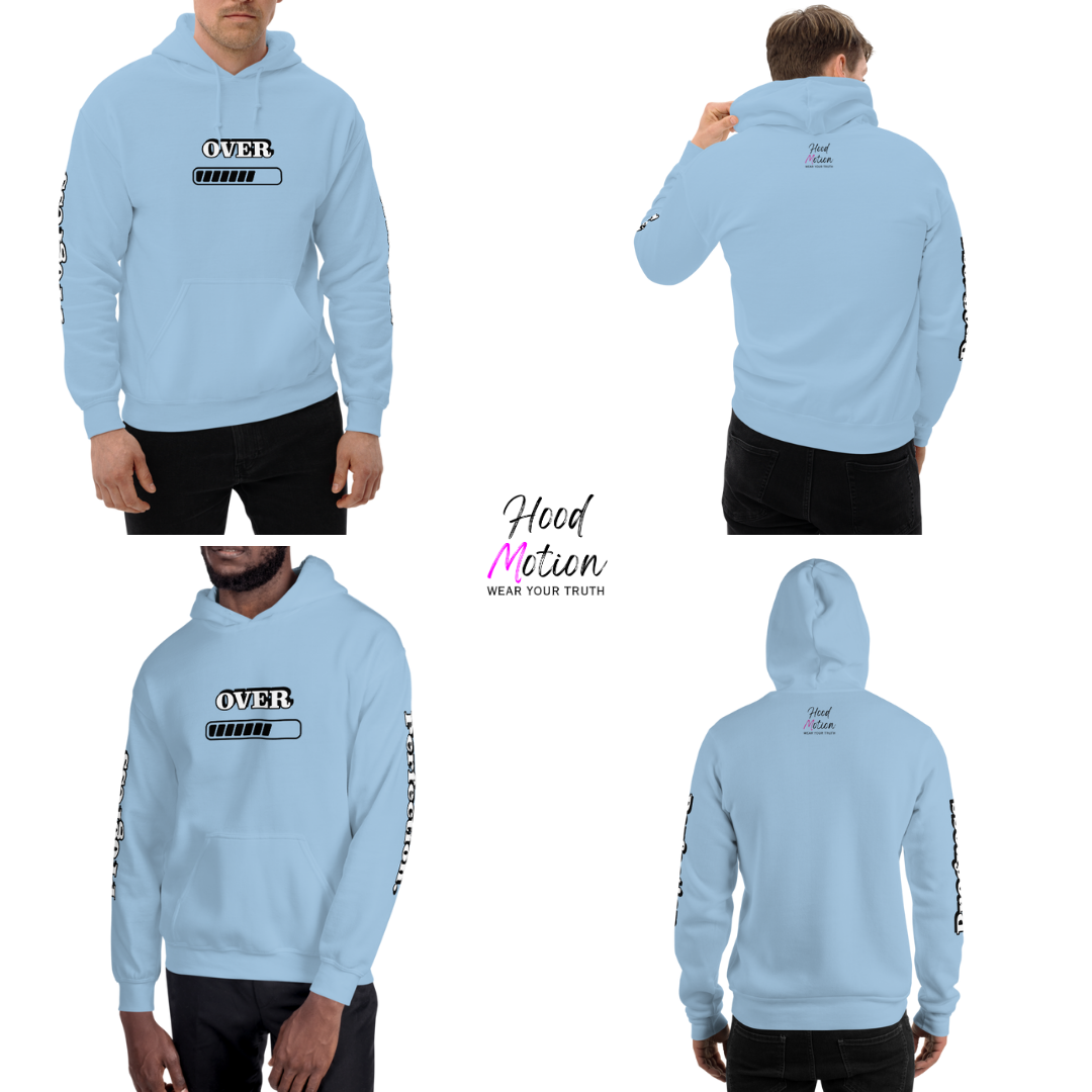 Progress OVER Perfection - Unisex Hoodie (with Sleeve Printing)