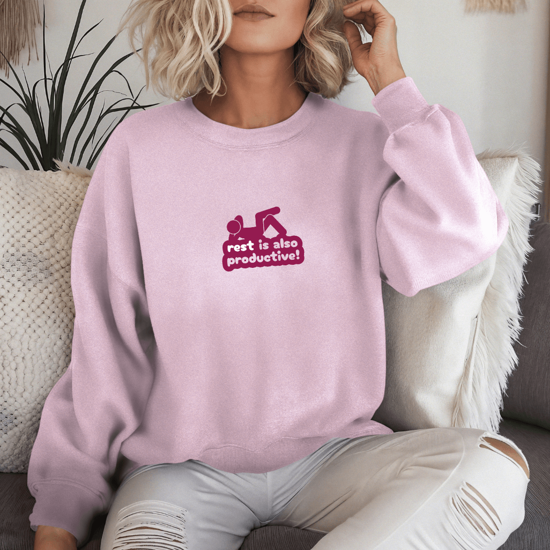 Rest Is Also Productive - Unisex Sweatshirt