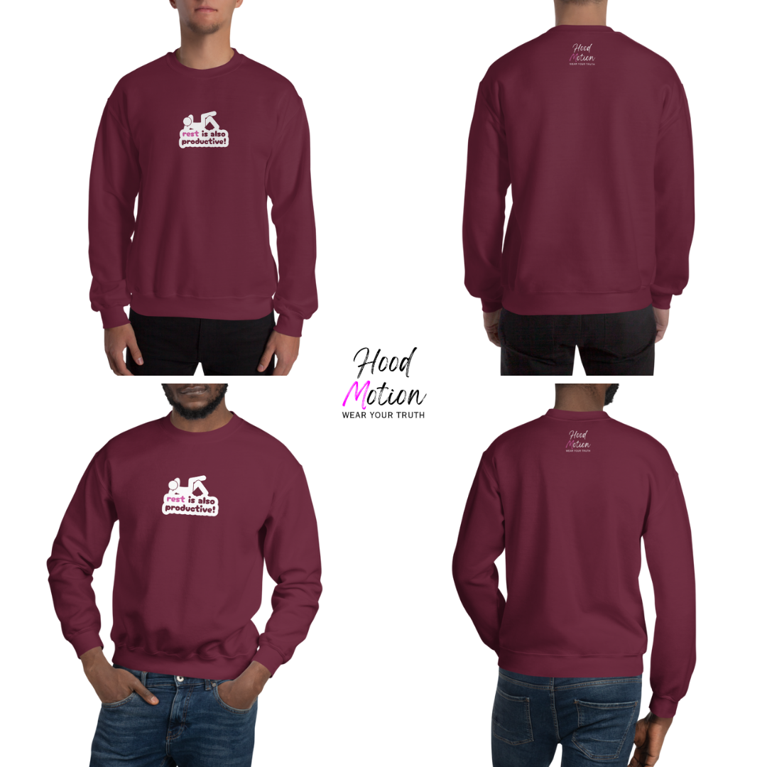 Rest Is Also Productive - Unisex Sweatshirt
