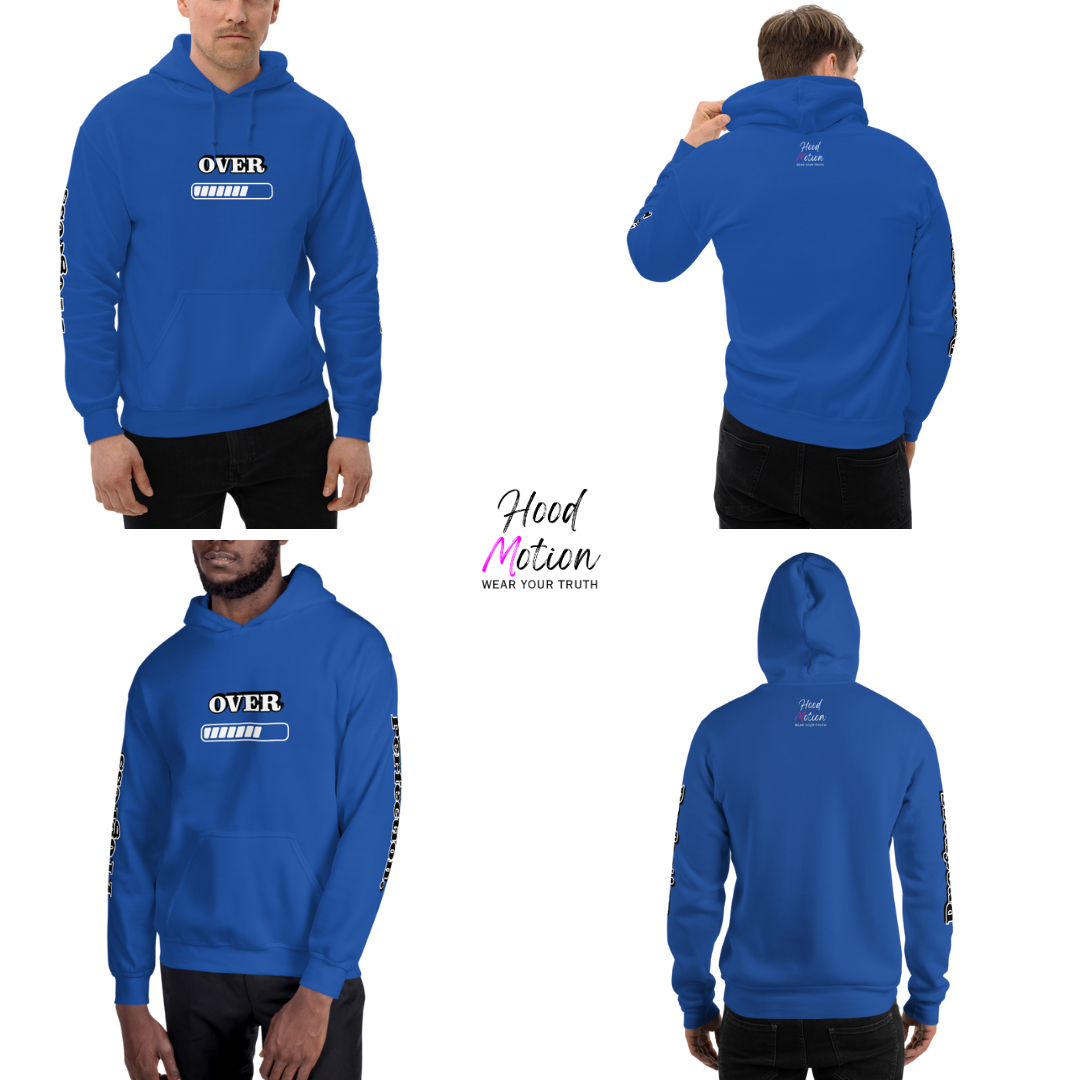 Progress OVER Perfection - Unisex Hoodie (with Sleeve Printing)