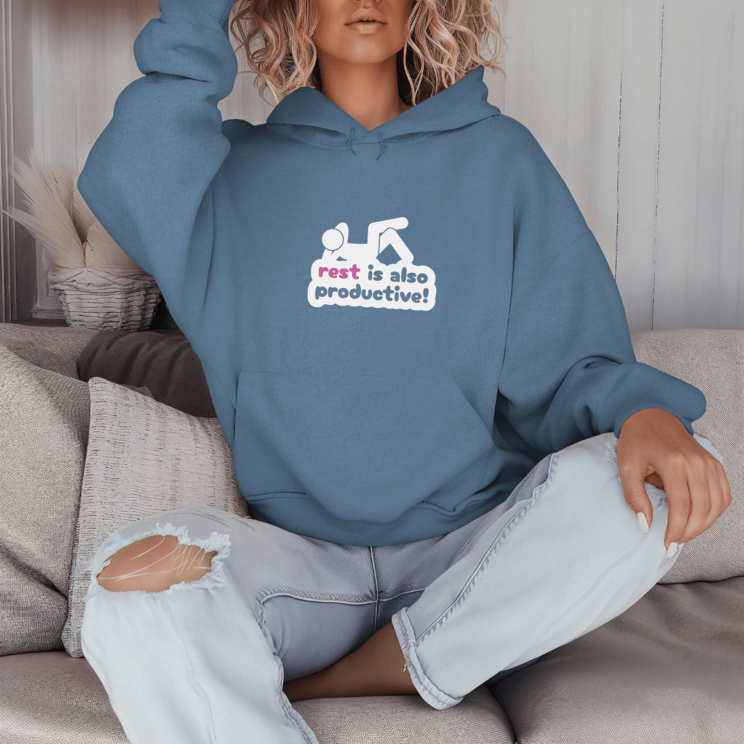 Rest Is Also Productive - Unisex Hoodie