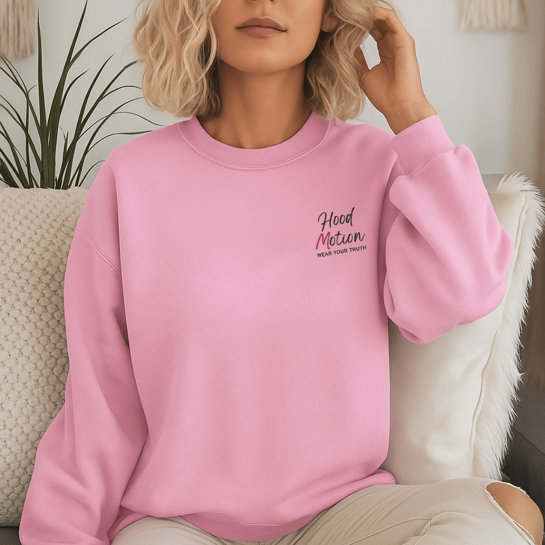 Do What You Love - Unisex Sweatshirt (with Left Chest and Wrist Embroidery + Back print)