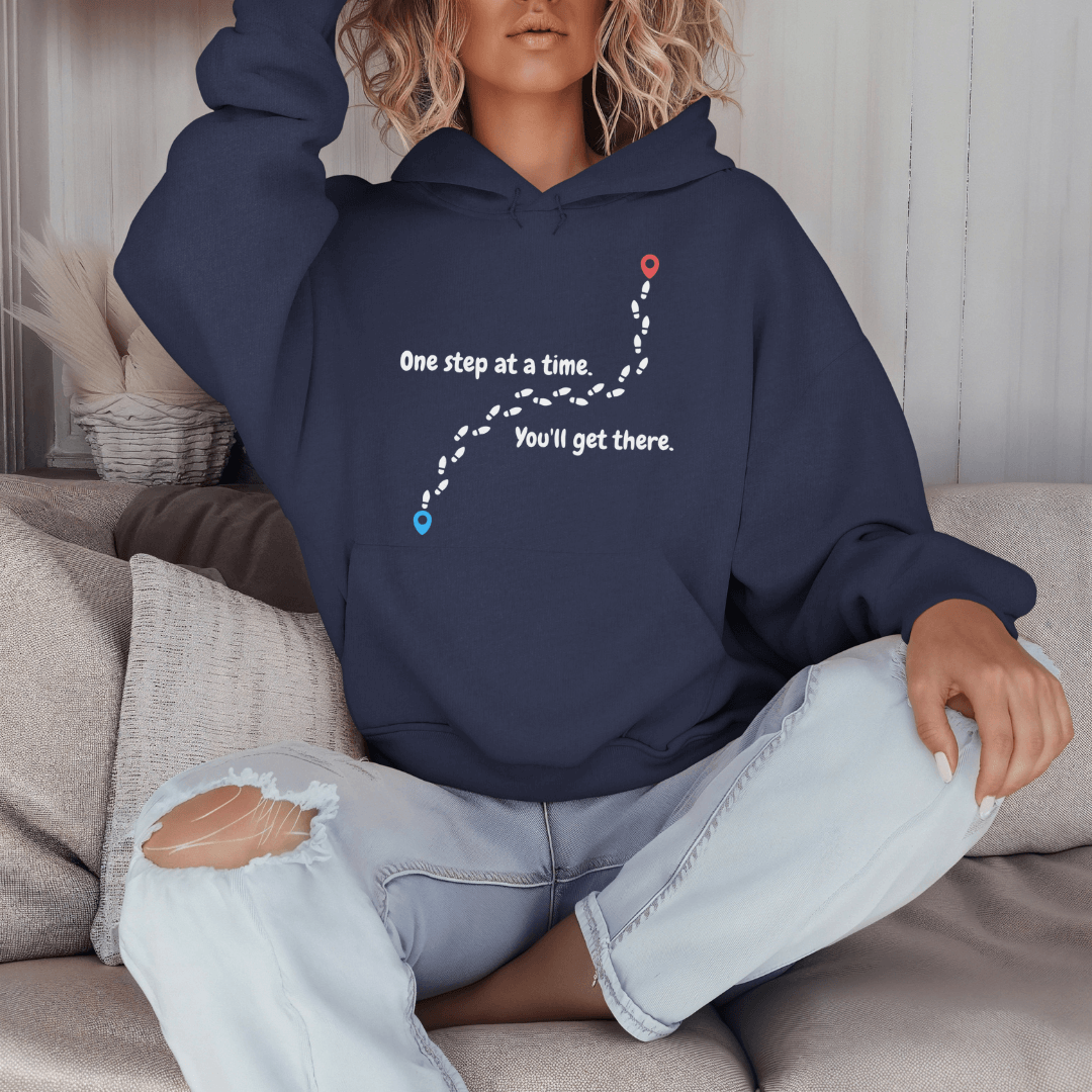 One Step At a Time - Unisex Hoodie