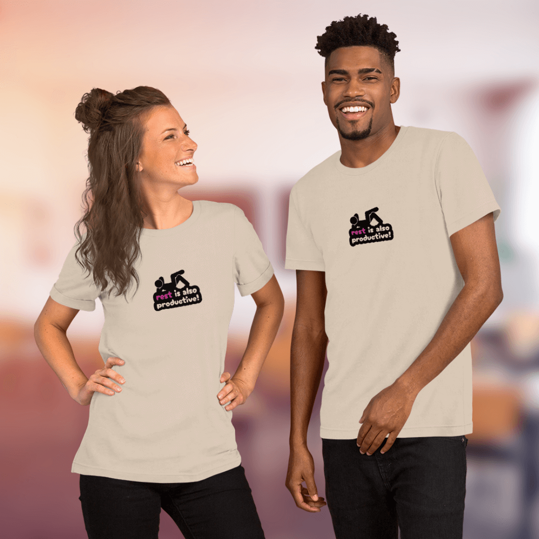 Rest Is Also Productive - Unisex T-Shirt