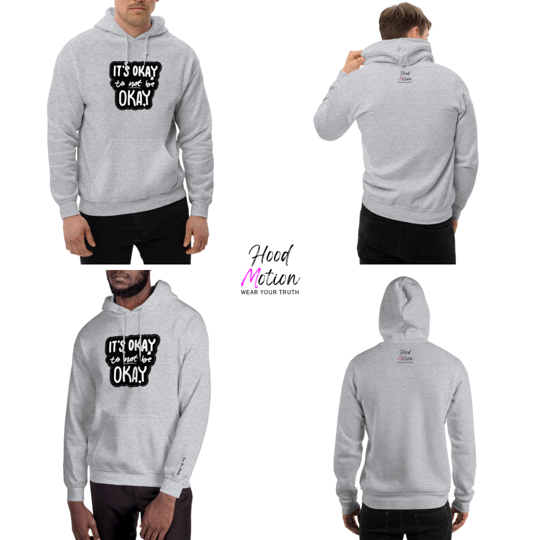 Progress NOT Perfection - Unisex Hoodie (with Wrist Embroidery)