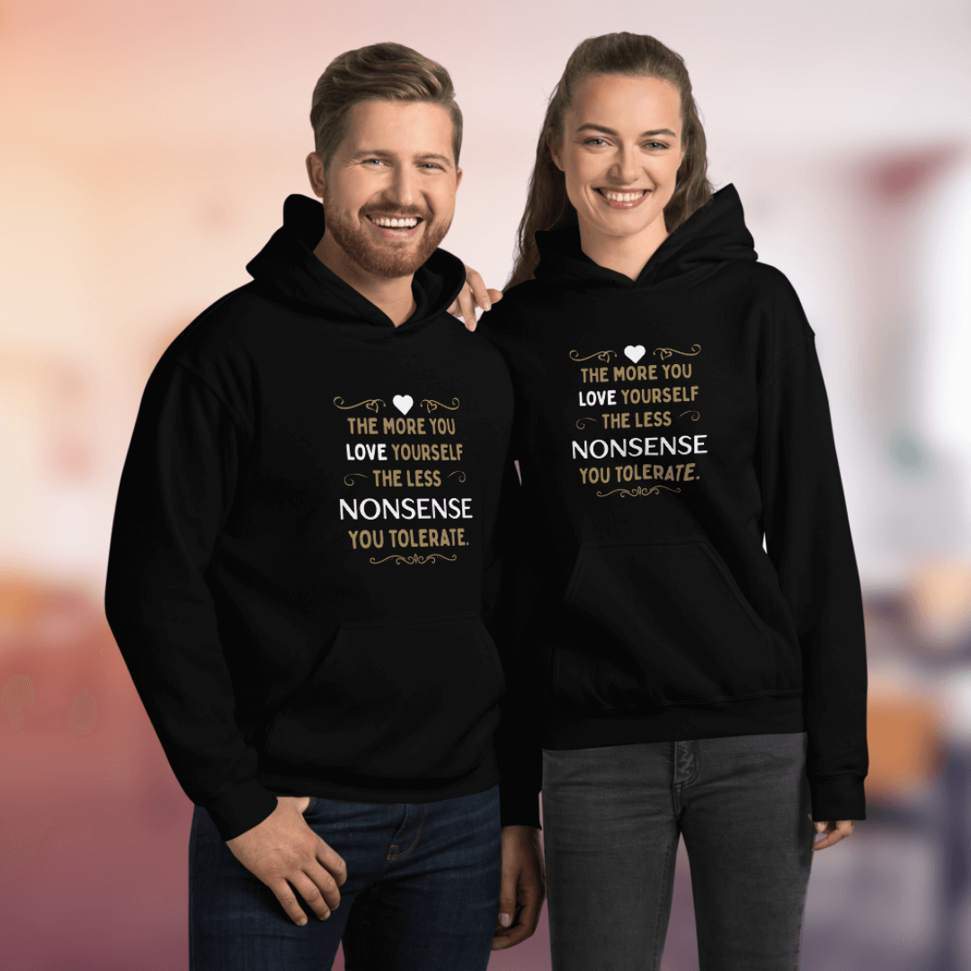 The More You Love Yourself - Unisex Hoodie