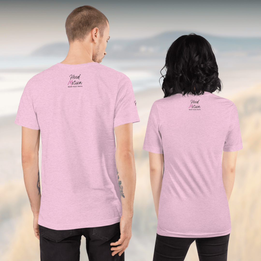 ANXIOUS doesn't define me - Unisex t-shirt (with Centre Chest and Sleeve Embroidery)