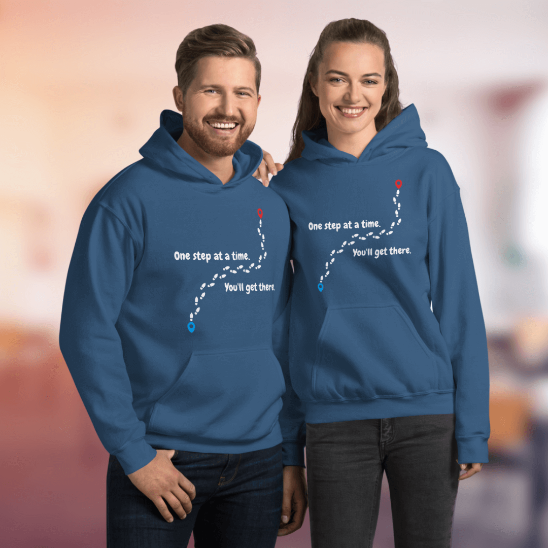 One Step At a Time - Unisex Hoodie