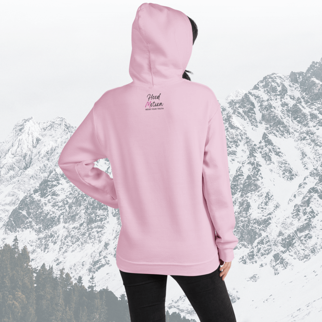 I Never Try. I Experiment - Unisex Hoodie (with Left Chest and Wrist Embroidery)