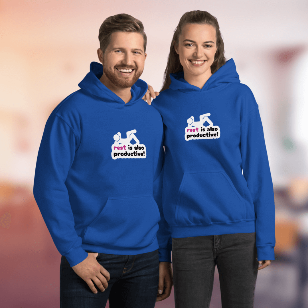 Rest Is Also Productive - Unisex Hoodie