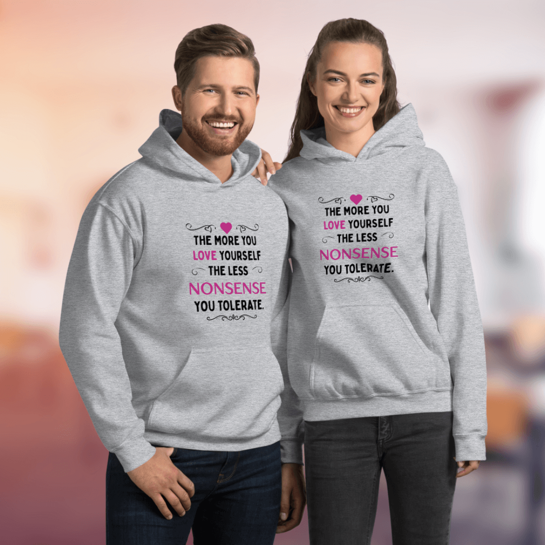 The More You Love Yourself - Unisex Hoodie