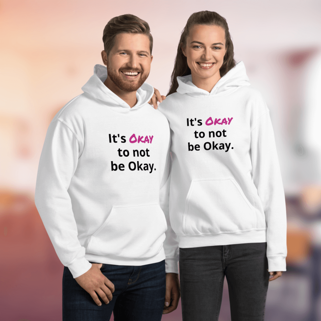 Its Okay to not be Okay v2 - Unisex Hoodie
