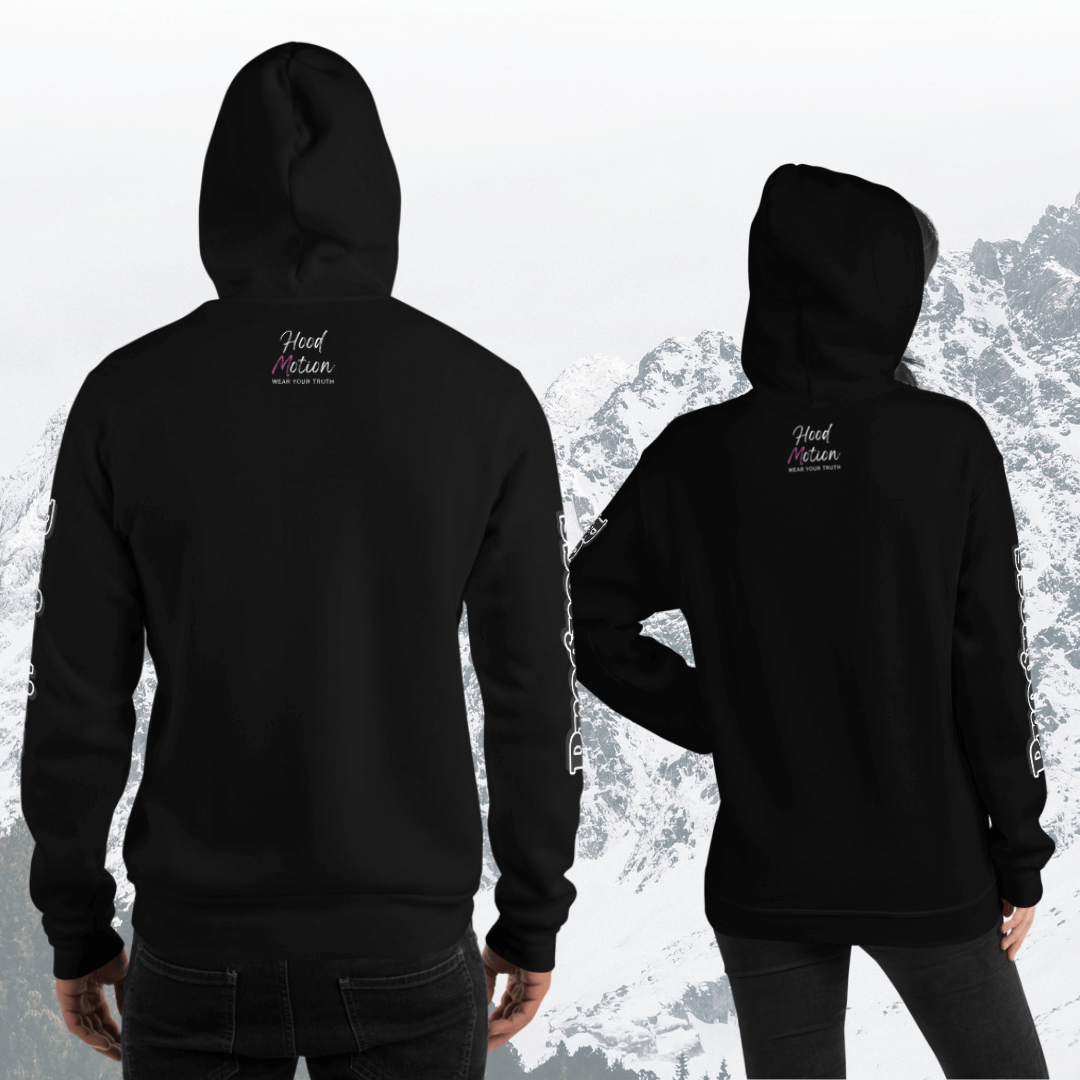 Progress OVER Perfection - Unisex Hoodie (with Sleeve Printing)