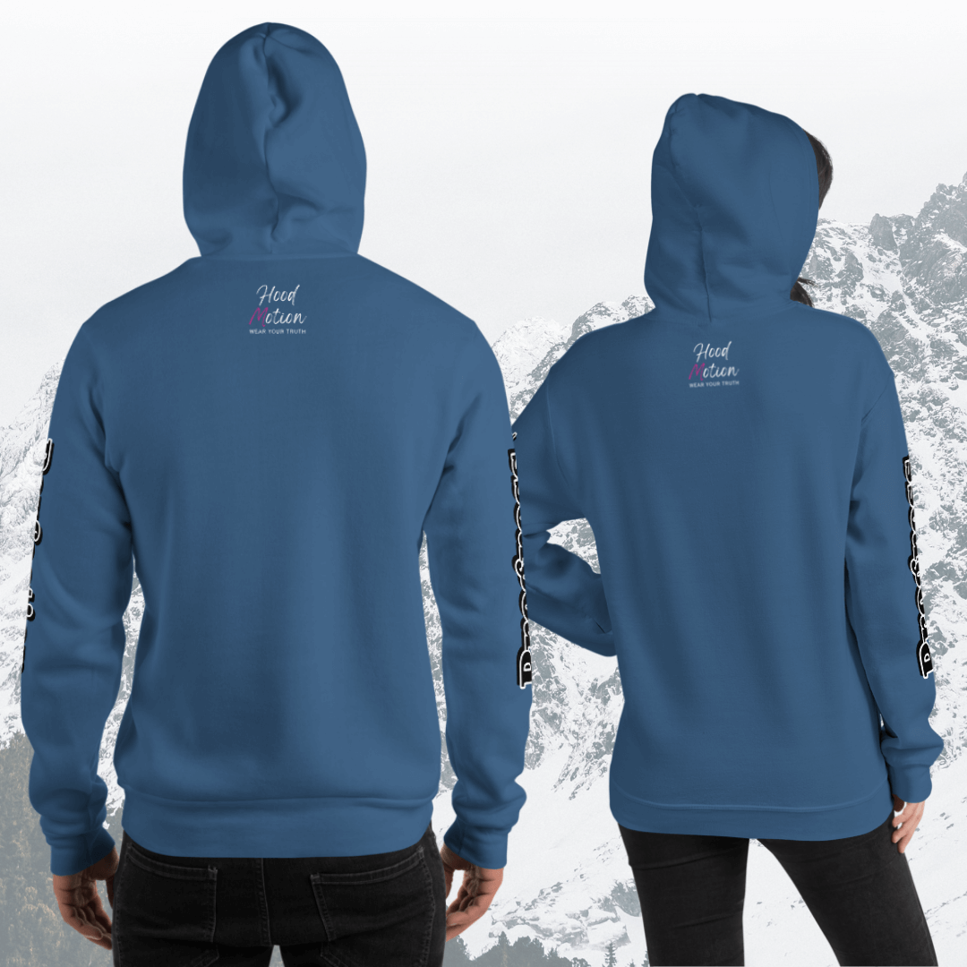 Progress OVER Perfection - Unisex Hoodie (with Sleeve Printing)