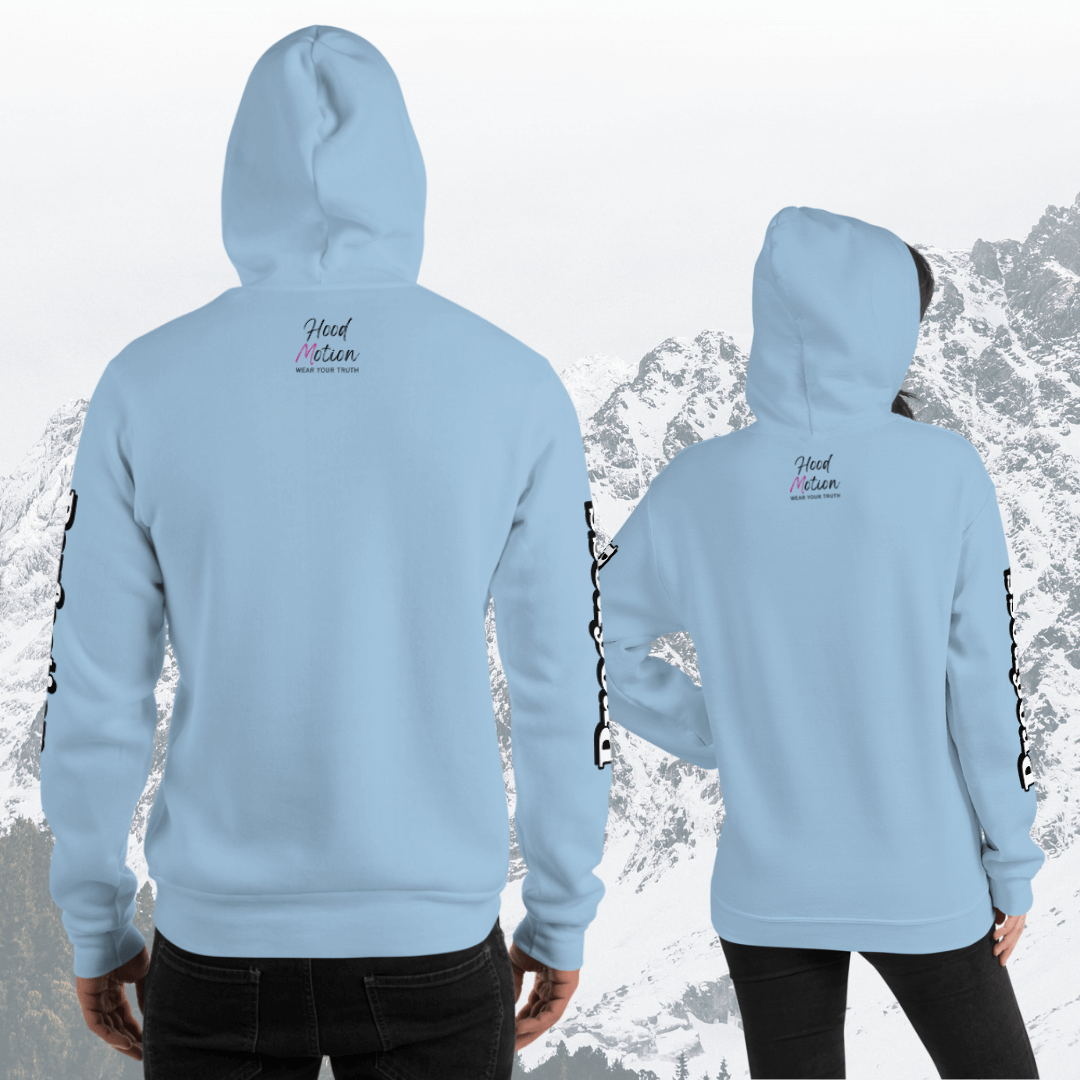 Progress OVER Perfection - Unisex Hoodie (with Sleeve Printing)