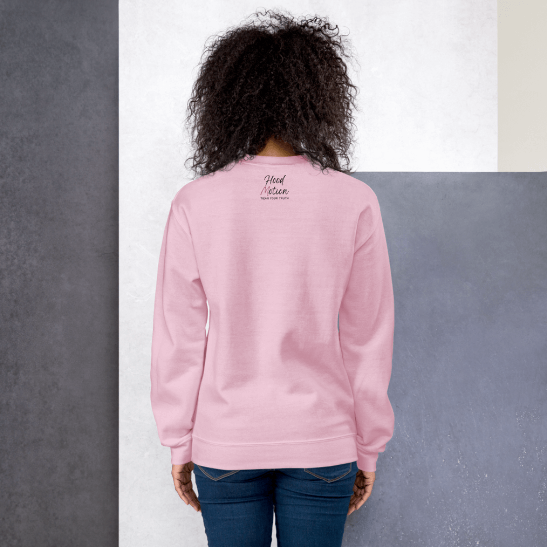 One Step At a Time - Unisex Sweatshirt (with Wrist Embroidery)