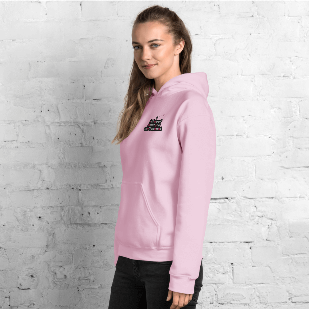 Let Go Of What You Can't Control - Unisex Hoodie (with Left Chest and Wrist Embroidery)