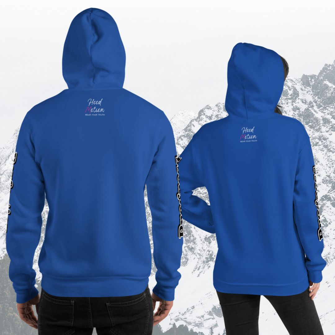 Progress OVER Perfection - Unisex Hoodie (with Sleeve Printing)