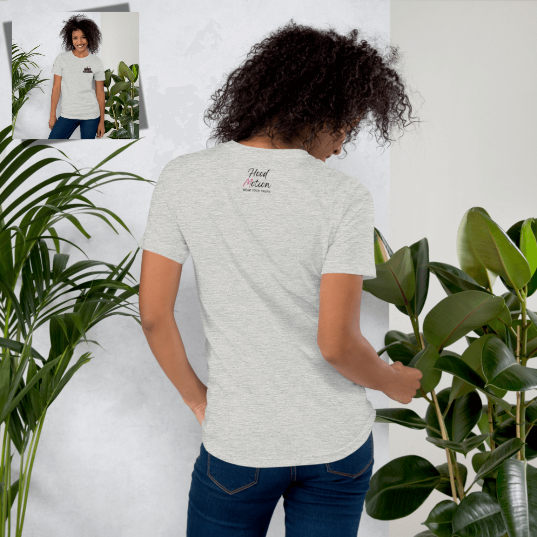 Let Go Of What You Can't Control - Unisex T-shirt (with Left Chest and Sleeve Embroidery)