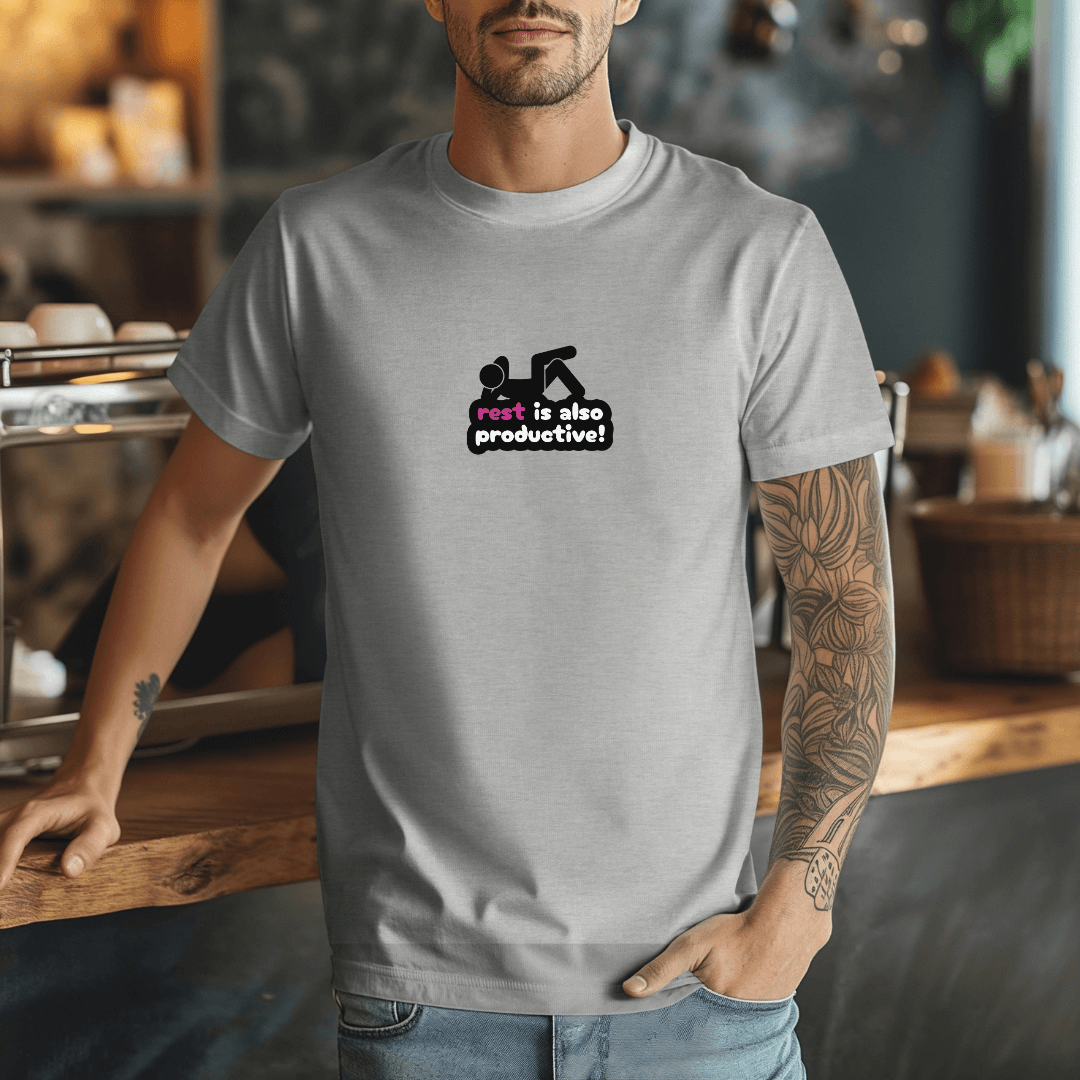 Rest Is Also Productive - Unisex T-Shirt
