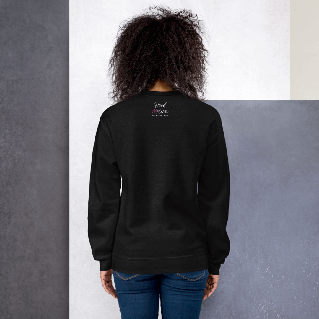 The More You Love Yourself - Unisex Sweatshirt (with Left Chest and Wrist Embroidery)
