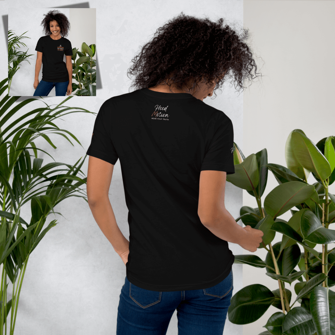 Be Someone That Makes You Happy - Unisex T-shirt (with Sleeve and Left Chest Embroidery)