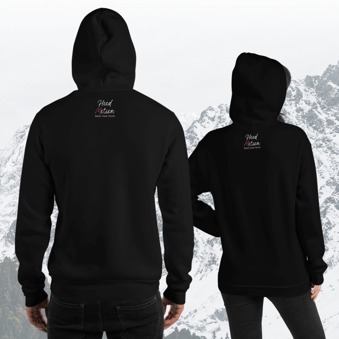 I Never Try. I Experiment - Unisex Hoodie (with Left Chest and Wrist Embroidery)