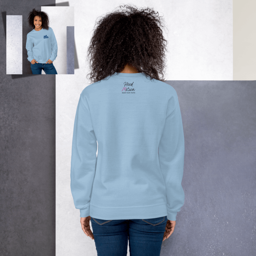 Rest Is Also Productive - Unisex Sweatshirt (with Left Chest and Wrist Embroidery)