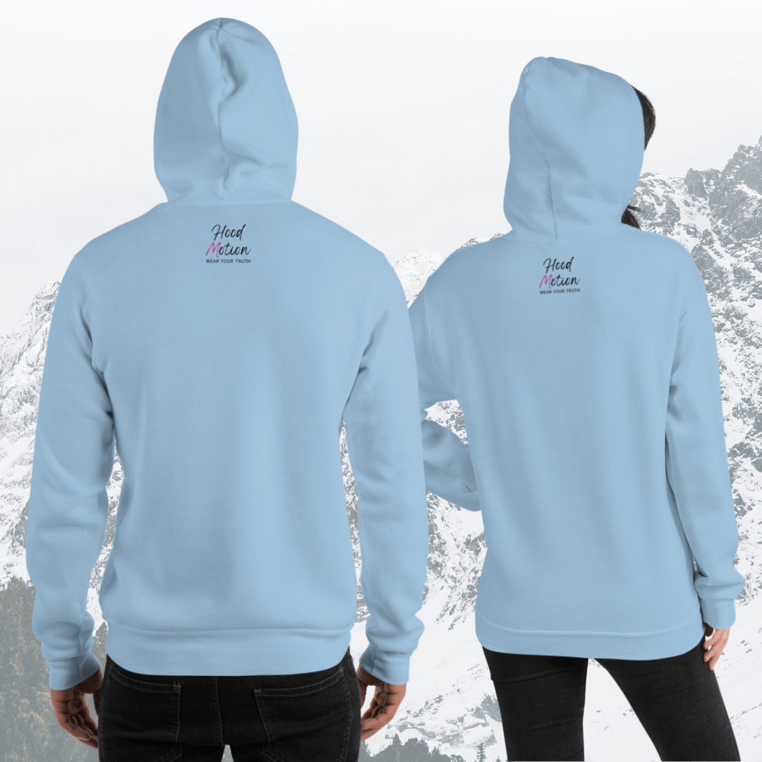 I Never Try. I Experiment - Unisex Hoodie (with Left Chest and Wrist Embroidery)