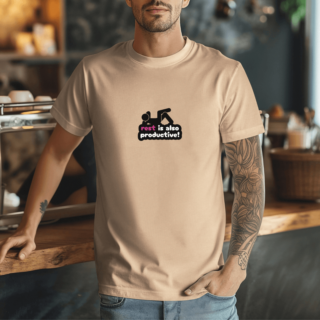 Rest Is Also Productive - Unisex T-Shirt