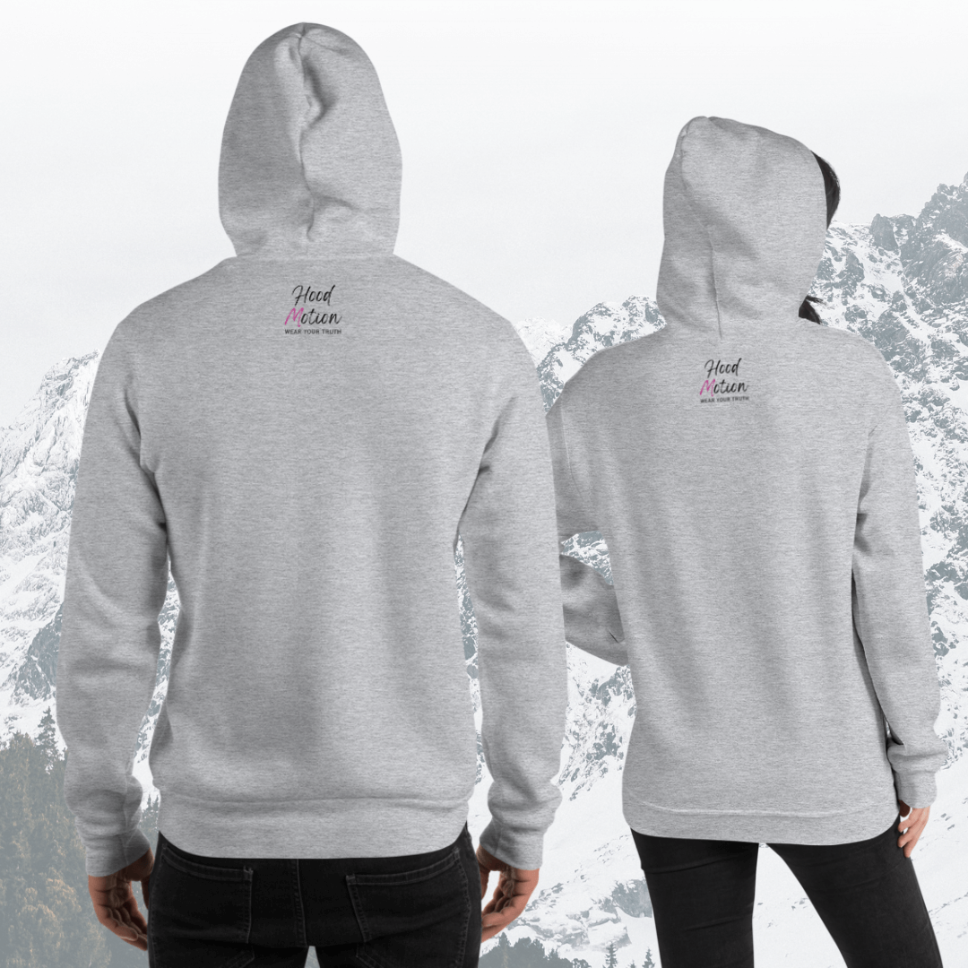 I Never Try. I Experiment - Unisex Hoodie (with Left Chest and Wrist Embroidery)