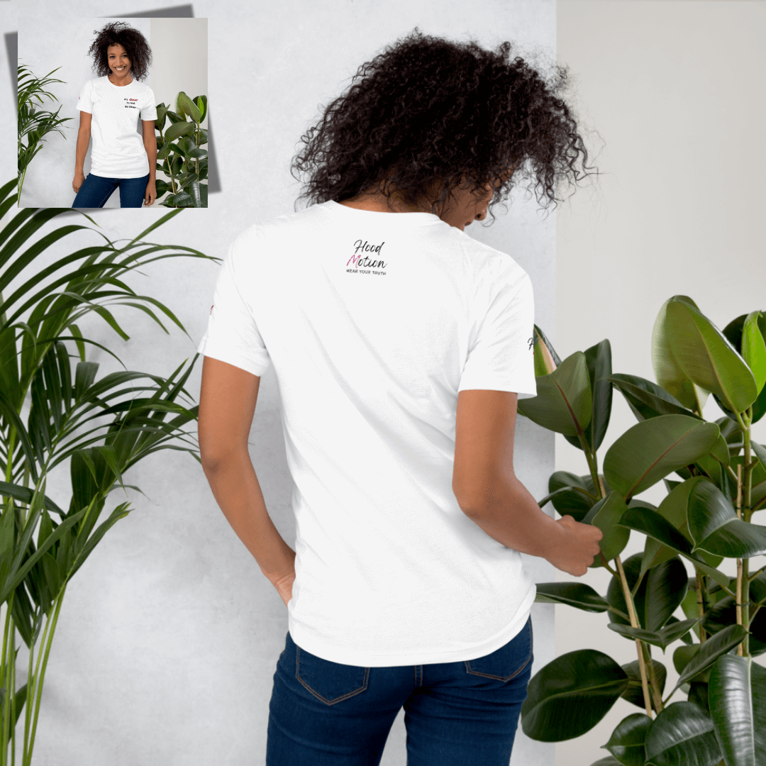 It's Okay to not be Okay v2 - Unisex T-shirt (with Left Chest and Sleeve Embroidery)