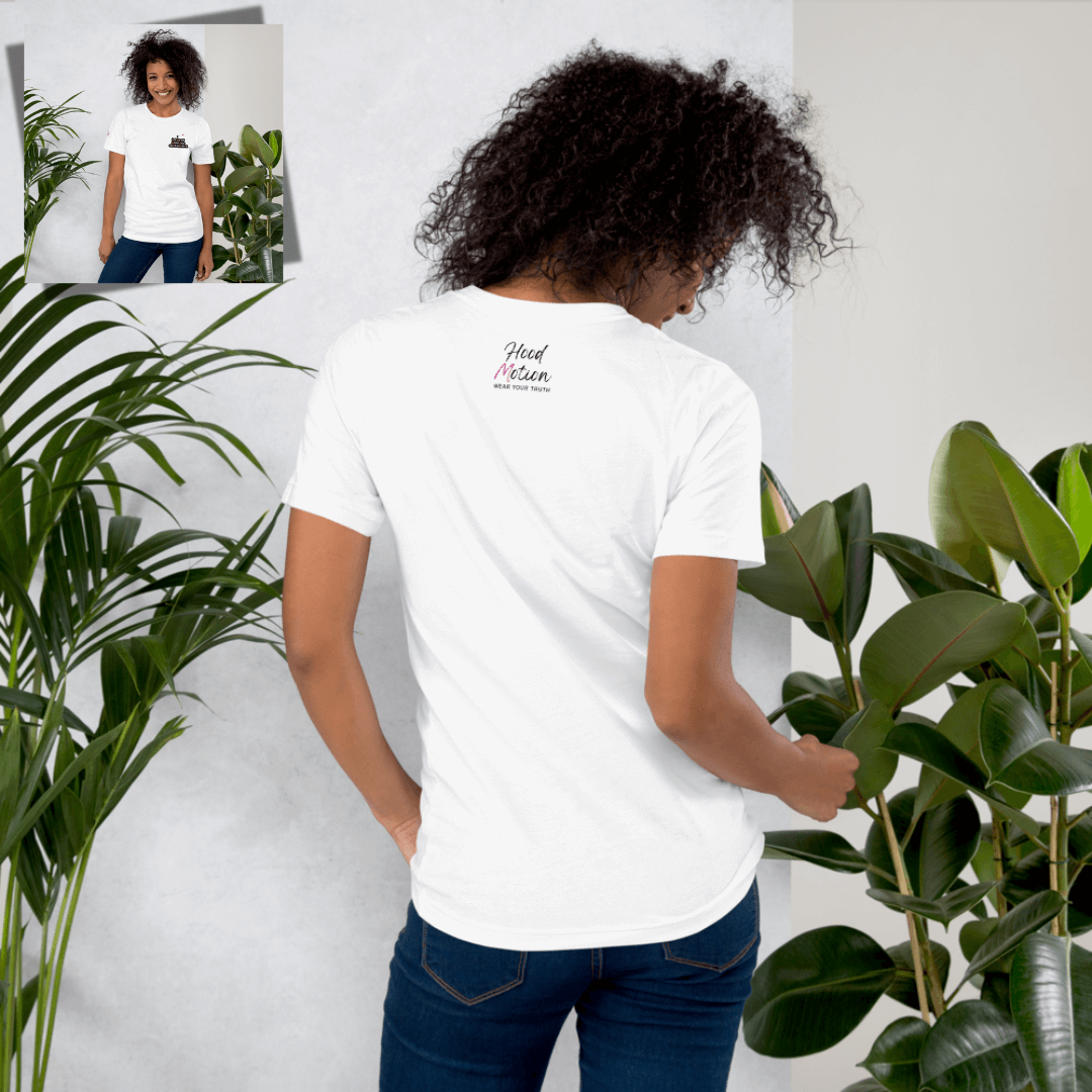 Let Go Of What You Can't Control - Unisex T-shirt (with Left Chest and Sleeve Embroidery)