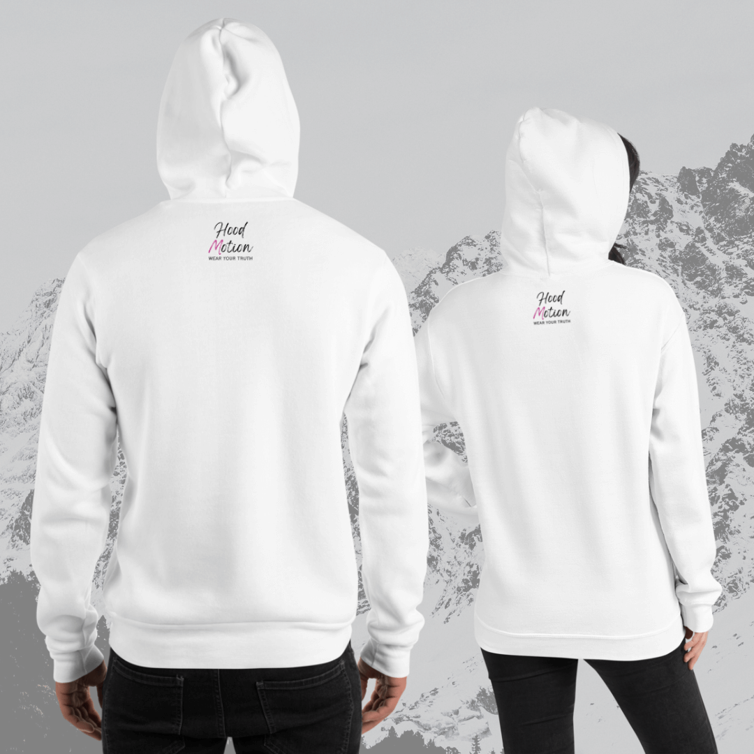 I Never Try. I Experiment - Unisex Hoodie (with Left Chest and Wrist Embroidery)