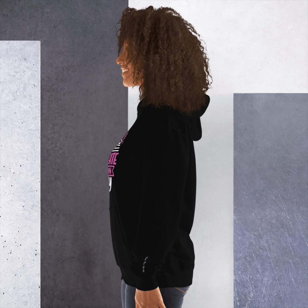 Dream Big and Create Your Own Story - Unisex Hoodie (with Wrist Embroidery)